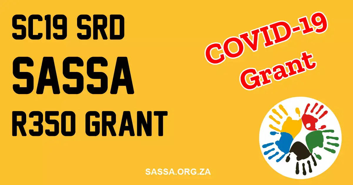 SASSA SRD R350 Grant