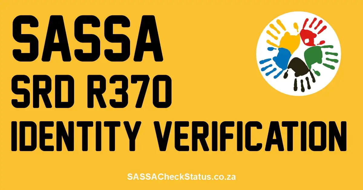SASSA Identity Verification for SRD Grant
