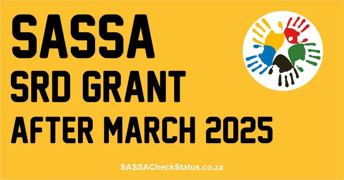 SASSA SRD Grant After March 2025