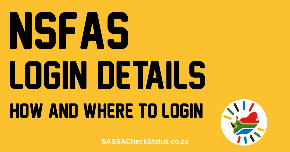NSFAS Login