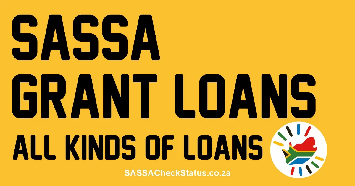 SASSA All Types of Loans