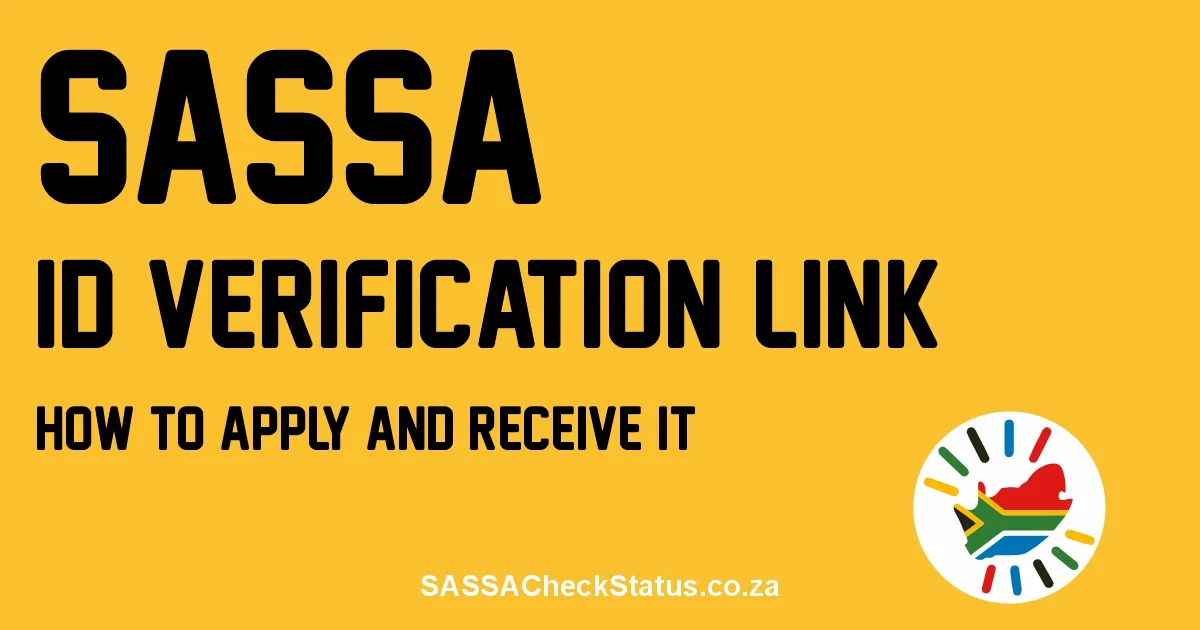 SASSA ID Verfication Link