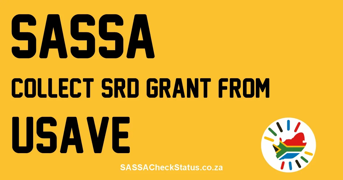 Withdraw SASSA Grant from USave
